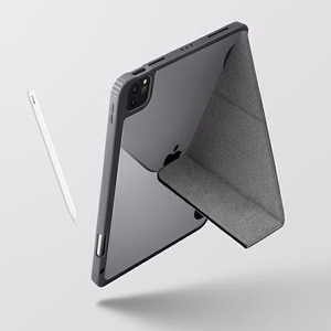 Uniq Moven dėklas planšetiniam kompiuteriui iPad 10.2" (2021/2020/2019) pilkas