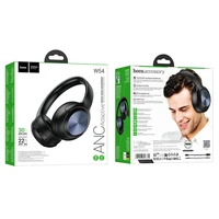 HOCO belaidės ausinės Bluetooth ANC W54 - juodos