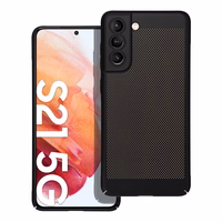 BREEZY dėklas telefonui SAMSUNG S21 FE juodas