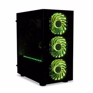iBox PASSION V4 Mini Tower juodas kompiuterio korpusas