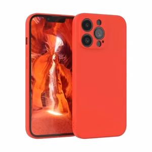 Case Liquid Silicone 1.5mm Xiaomi Redmi Note 14 Pro 4G red