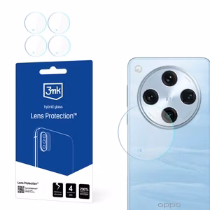 Hibridinis stiklas kamerai 3mk objektyvo apsauga Oppo Find X8 Pro