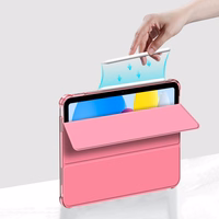 Tech-Protect SC Pen Hybrid dėklas iPad 10 / 2022 - rožinis - permatomas