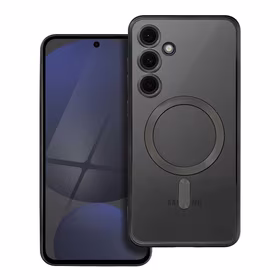 Dėklas telefonui ELECTRO MAG COVER, suderinamas su MagSafe, skirtas SAMSUNG S24 FE, juodas