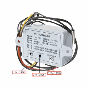 XH-W3001 E6113 thermostat, 230 V