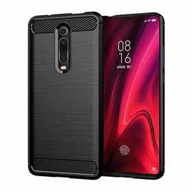 CARBON dėklas telefonui XIAOMI Redmi 9T / Poco M3 juodas