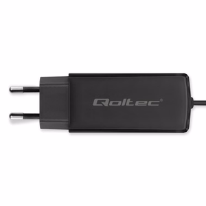 Qoltec 52419 65W GaN supergreitas įkroviklis | 5-20V | 3-3.25A | USB-C 3.1