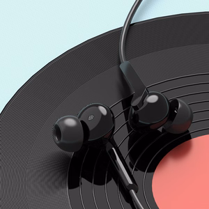 Dudao X3C+ Wiraudonas USB-C In-Ear Ausinės 1.2m - Juodas