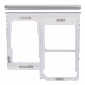 SIM kortelės laikiklis Samsung A315 A31 2020 Prism Crush White originalus (service pack)