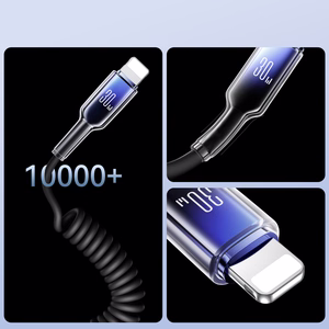 USB-C - Lightning kabelis Joyroom S-A43 30W 1.5m juodas