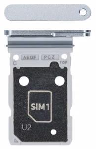 SIM kortelės laikiklis Samsung A576 A57 5G Icyblue originalus (service pack)