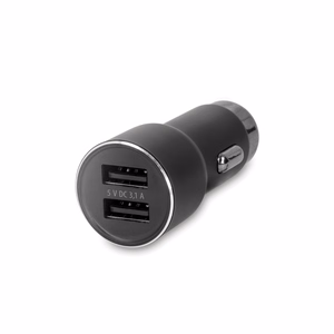 "Forever CC-04" automobilinis įkroviklis 2x USB 3,1A, juodas