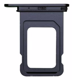 SIM kortelės laikiklis skirtas iPhone 15/15 Plus Black ORG