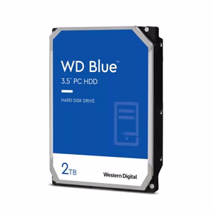 Western Digital Blue vidinis kietasis diskas 2 TB 7200 RPM 256 MB 3.5" SATA