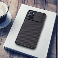 Nillkin CamShield PC dėklas telefonui Realme 9i juodas