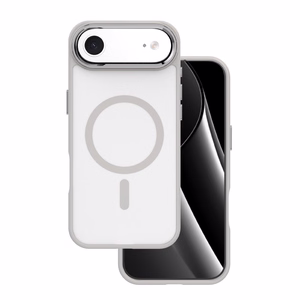 Frozen Mag dėklas for iPhone 17 Air 6,6" pilkas