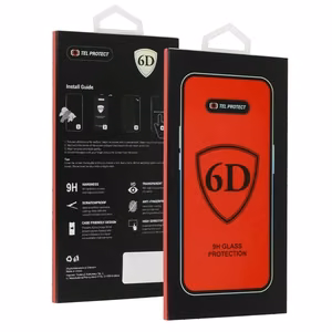 "Tel Protect Full Glue 6D" grūdintas stiklas, skirtas XIAOMI REDMI NOTE 15/NOTE 15 PRO PLUS BLACK