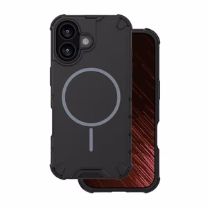 Чехол Defender 2in1 Mag для iPhone 16 6,1" чёрный