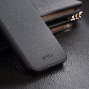 3mk Hardy Apple Silky Leather MagCase telefonui Apple iPhone 16 Pro Max - juodas