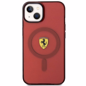 Ferrari FEHMP14SURKR iPhone 14 6.1" красный/красный hardcase Translucent Magsafe