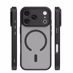 Mag Matt dėklas iPhone 17 Pro Max 6,9'' juodas