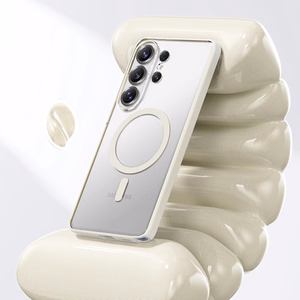 Rock Crystal Armor Series magnetinis dėklas skirtas Samsung Galaxy S26 Plus juodas