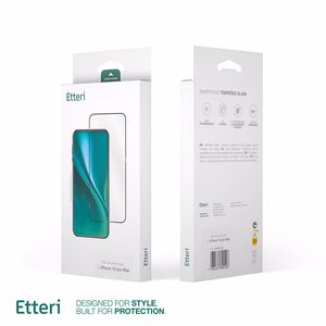 "Etteri" grūdintas stiklas 9D, skirtas "iPhone 15 Pro" 6,1"