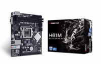 Biostar H61MHV3 pagrindinė plokštė Intel® H61 LGA 1155 (Socket H2) „micro ATX“