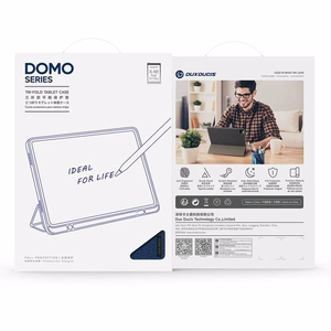 Dėklas Dux Ducis Domo Xiaomi Pad 8/7/7 Pro tamsiai mėlynas