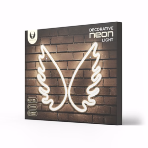 Neon PLEXI LED WINGS baltas FPNE09X Forever Light