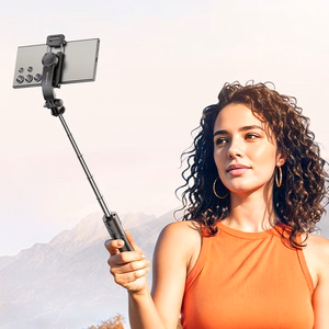 Borofone Selfie lazda BY13 Nube belaidė su tripod'u ir nuotolinio valdymo pulteliu juoda