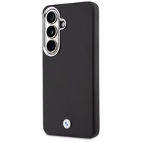 BMW Sign Metal Logo MagSafe Case for Samsung Galaxy S26+ - Black