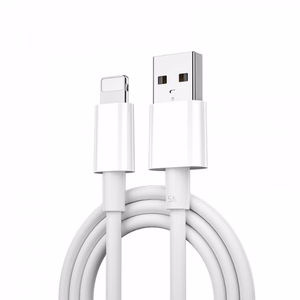 WiWU - Classic serijos duomenų kabelis Wi-C006 USB A į Lightning 2,4A - baltas