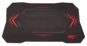 Havit MP843 žaidimų pelės kilimėlis juodas, raudonas