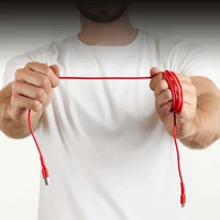 SBS TECABLEMICROC15R USB-A - USB-C kabelis 1.5 m - raudonas