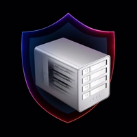 "Orico" 8848U4 DAS serijos 4 lizdų M.2 NVMe SSD diskų masyvas - baltas