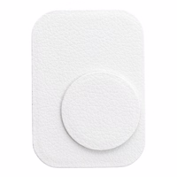 Ženklelis magnetiniam automobilio laikikliui odinis baltas