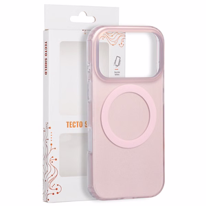 Tecto Shield Mistiq Mag dėklas, skirtas iPhone 17 Pro 6,3" / 18 Pro 6,3", rožinis