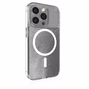 STM Relax Sand MagSafe dėklas, skirtas iPhone 15 Pro Max, skaidrus ir baltas