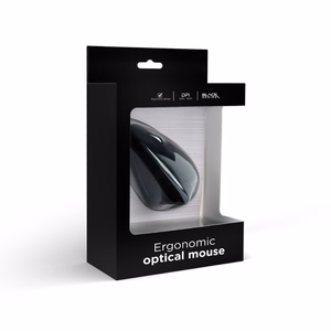 Gembird MUS-ERGO-01 kompiuterio pelė Dešinės rankos USB A tipo Optinis 3200 DPI