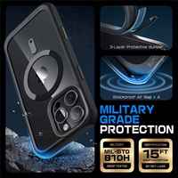 Supcase UB Mag dėklas su MagSafe iPhone 16 Pro Max - juodas