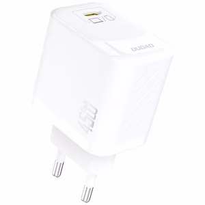 Dudao A28 45W GaN USB-C sieninis įkroviklis - baltas
