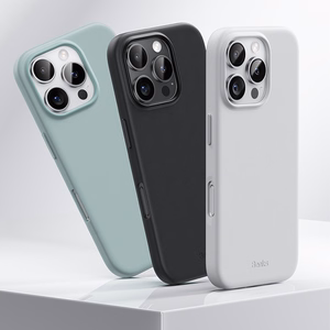 Benks magnetinis Vita Pro silikoninis dėklas telefonui, skirtas Iphone 16 Pro, juodas