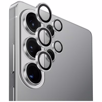 UNIQ Optix Aluminium Camera Lens kameros stiklas Samsung Galaxy S26 Ultra sidabrinis