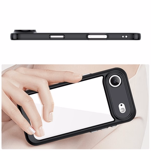 Outer Space dėklas telefonui iPhone 17 Air - juodas permatomas