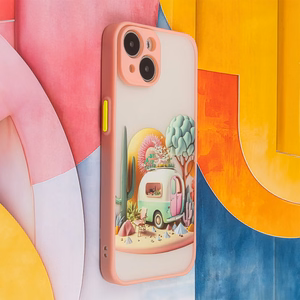 Ultra Trendy dėklas telefonui iPhone 14 6,1" Travel rožinė