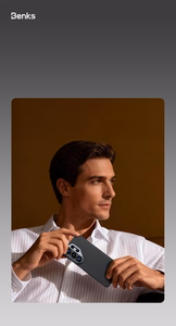 Benks Magnetic Armor Air Kevlar Dėklas Metal Frame 600D (J050) for Samsung Galaxy S26 Ultra juodas