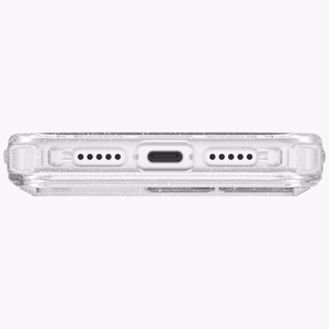 Uniq LifePro Xtreme Magclick įkrovimo dėklas telefonui iPhone 17 Pro - skaidrus su blizgučiais