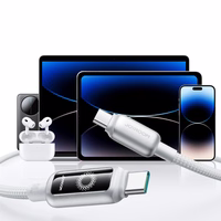 Joyroom S-A55 StarFlight kabelis 100W USB-C - USB-C 1.2m - juodas