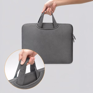 Wozinsky WNT-13G 13-14" Laptop Bag with Retractable Neoprene Handle - Gray
